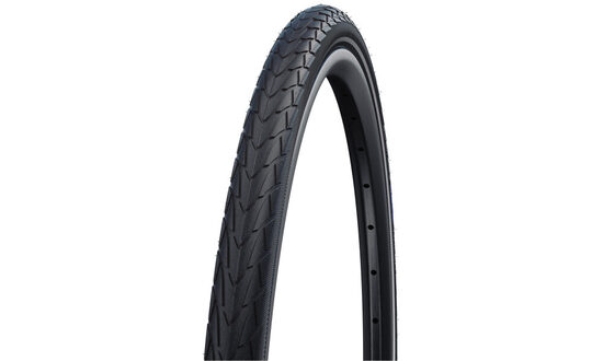   Шина 28" Schwalbe Marathon Racer HS 429 Perf Wired 35-622 / 28x1.35 Black-Reflex 11100290