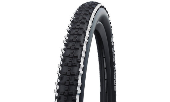 Шина 26" Schwalbe Smart Sam HS 476 Perf Wired 57-559 / 26x2.25 White Stripes Addix 11101182