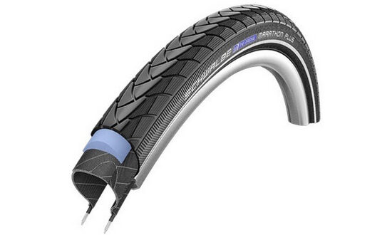 Шина 26" Schwalbe Marathon Plus HS 348 Perf Wired 42-590 Black-Reflex 11100765