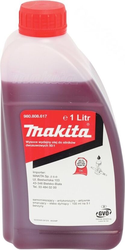 Makita Eļļa Sajaukšana Dzinējiem 2-taktu 1l 980808617  4002829755761
