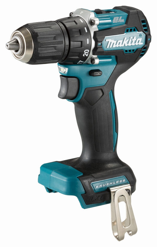 Аккумуляторная дрель MAKITA 18 В, 40/23 Нм, бесщеточный двигатель, без аккумулятора и зарядного устройства! DDF487Z 088381736558