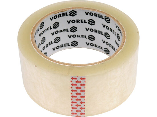 Прозрачная упаковочная лента 48 мм x 66 м, VOREL OPP 75304 5906083753046
