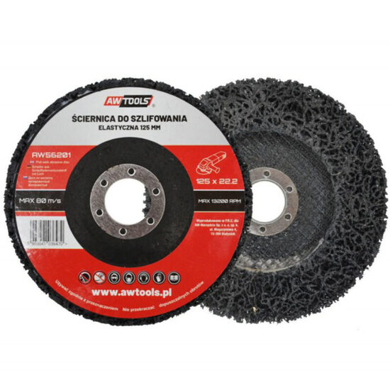 Шлифовальный круг AWTOOLS из нейлонового волокна 125x22,2 мм AW56201 5903041036470