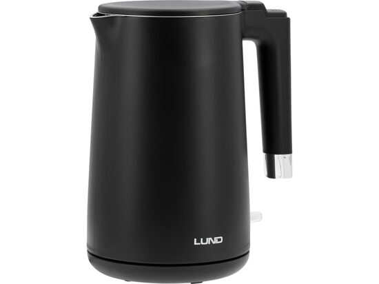 Электрический чайник LUND 1,5 л, черный, с функцией охлаждения. 68206 5906083107467