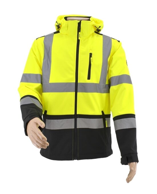 AWTOOLS SOFTSHELL КУРТКА T3/ REFLECTIVE/ L AW02662 5903678618377