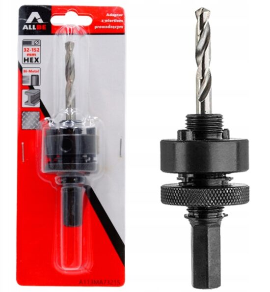 Адаптер для корончатой ​​пилы с направляющей головкой 32–152 мм CON-AOS-8315 5902143159605