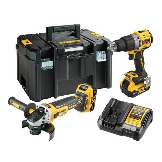 Комбинированный комплект DEWALT 18 В DCK2026P2T-QW (DCD805+DCG405) 2 x 5,0 Ач 5035048840177