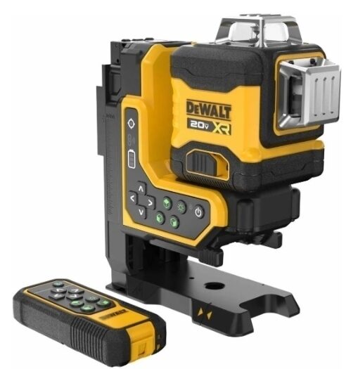 DeWALT Лазерный уровень зеленый с пультом дистанционного управления 3X360 18 В б/у, DCLE34035B-XJ