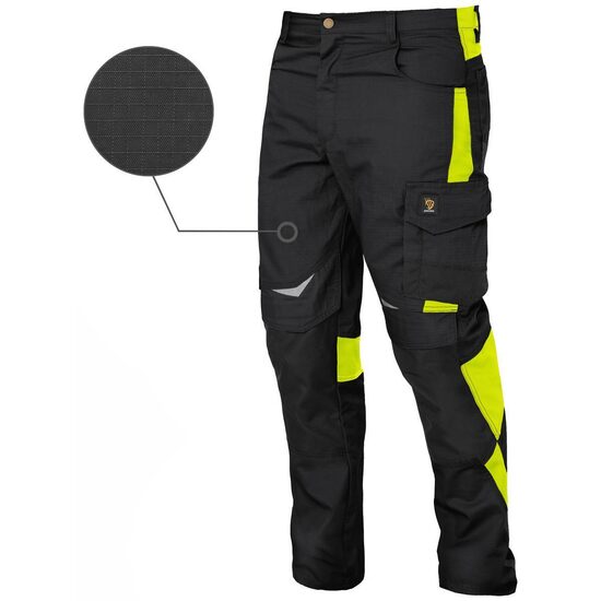 Рабочие брюки PROCERA HELICON SP RIP-STOP BLACK 46 размер