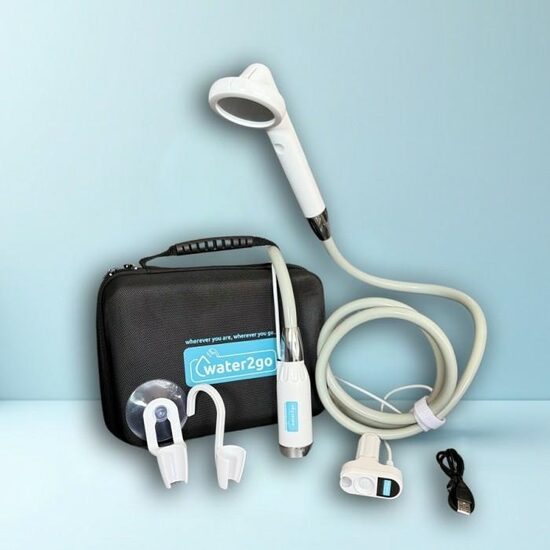 БЕСПРОВОДНОЙ ДУШ ДЛЯ ДОРОЖНОГО ПУТЕШЕСТВИЯ С АККУМУЛЯТОРОМ WATER2GO SC017K