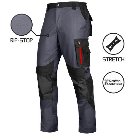 Рабочие брюки PROCERA RIP-STOP ELASTIC ULTRATECH G SP 54 размер