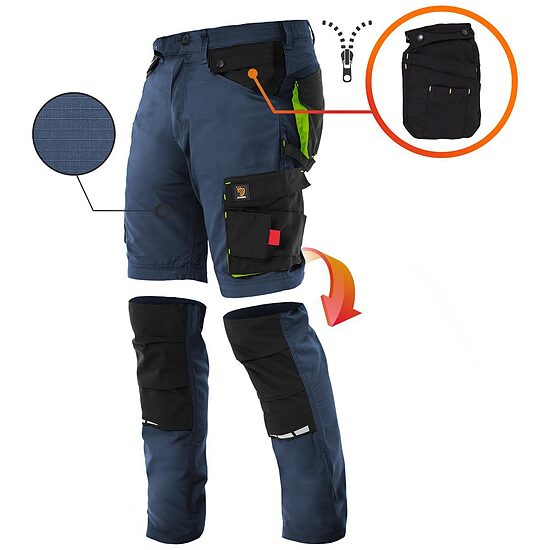 Многофункциональные рабочие брюки PROCERA ZEUS NAVY 48 размер