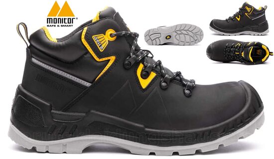 MONITOR MIDWAY S3 Высокие ботинки, защитная обувь, рабочая обувь 44 размер 