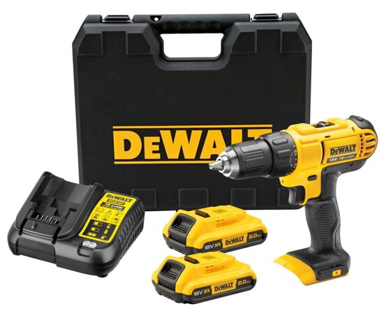 Дрель-шуруповерт DEWALT 18V 42 Nm DCD771D2-QW 2x2.0Ah 5054905249274