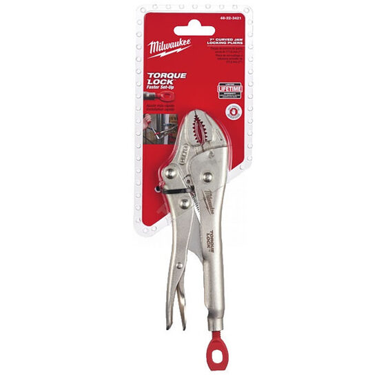 MILWAUKEE Щипцы с фиксатором  175mm BENT 4932471732