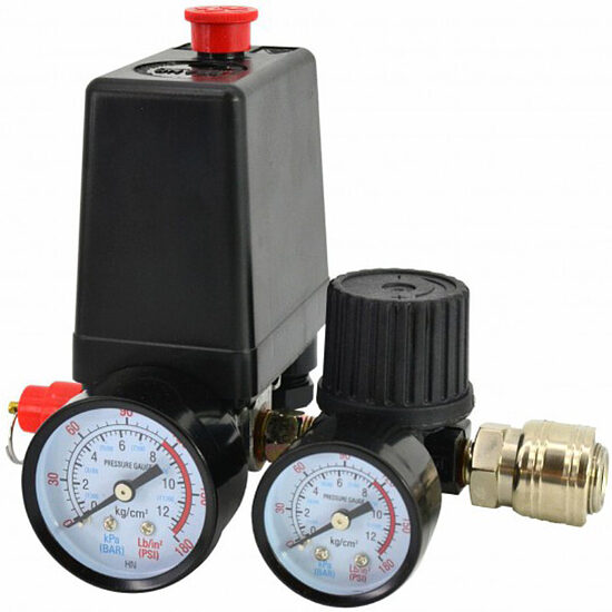 Регулятор AWTOOLS для компрессора 230 В, 1/4", AW10205 5903678612283