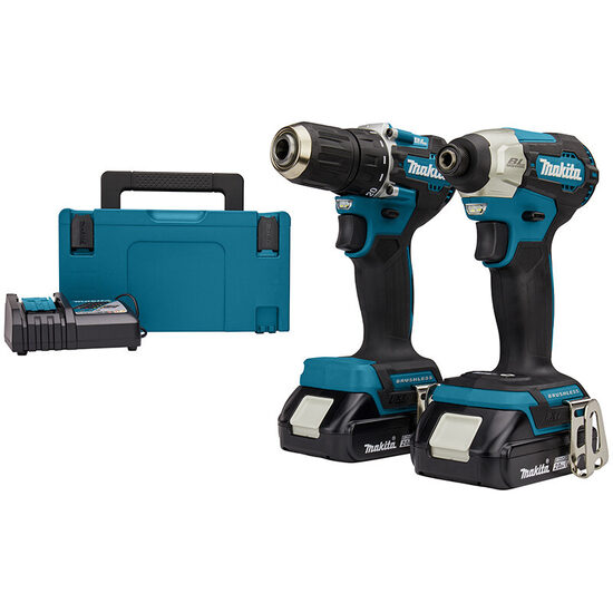 Набор инструментов MAKITA 18 В, 2x2,0 Ач, DDF487, DTD157, DLX2423AJ 088381742498