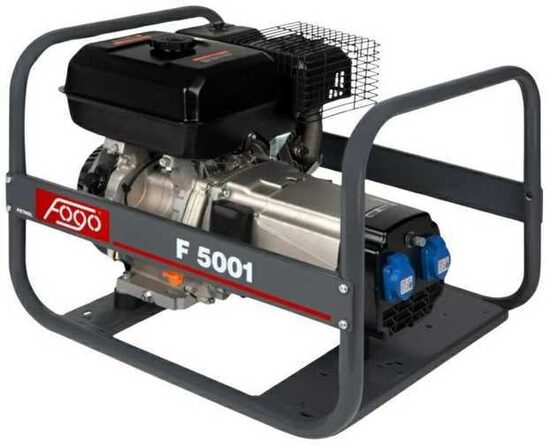FOGO PORTABLE GENERATOR F 5001 R 4.2KW/230V, VOLTAGE STABILIZATION, RATO ENGINE 36102