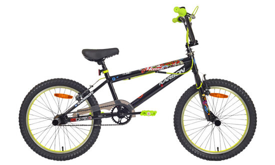 Велосипед Karbon BMX 20 black-lime KAR26026