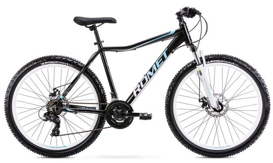 Велосипед Romet Jolene 6.2 2025 15" S black-green-violet 26150010FA