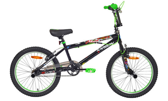 Велосипед Karbon BMX 20 black-green KAR26027