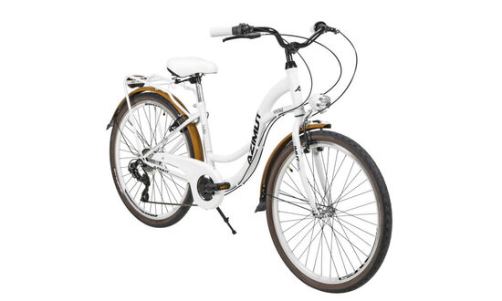 Велосипед AZIMUT Vintage TX-7 26" 2025 white-cream matt AZI23011