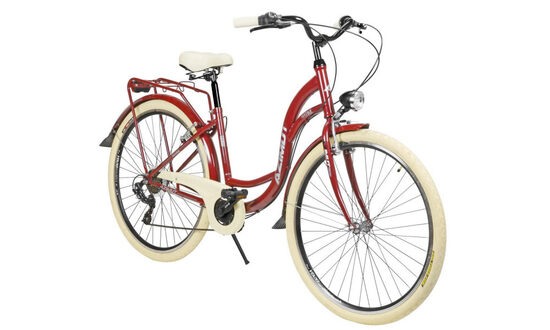 Велосипед AZIMUT Vintage TX-7 28" 2025 burgund-cream shiny AZI23014