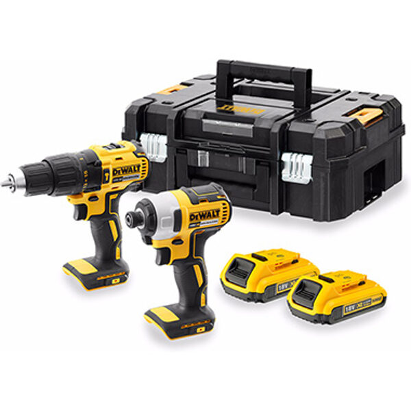 DEWALT COMBO SET 18V (DCD777 + DCF787) 2x4.0Ah TSTAK II