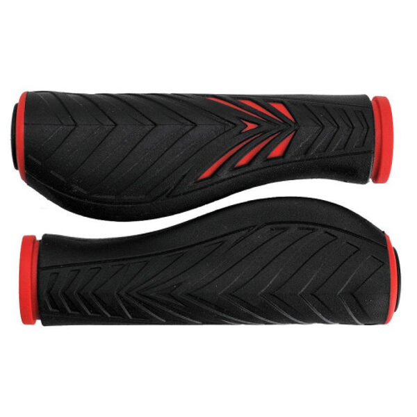 Ручки руля Velo ProX VLG-1133AD2 130mm Comfort GEL red-black GRIP55