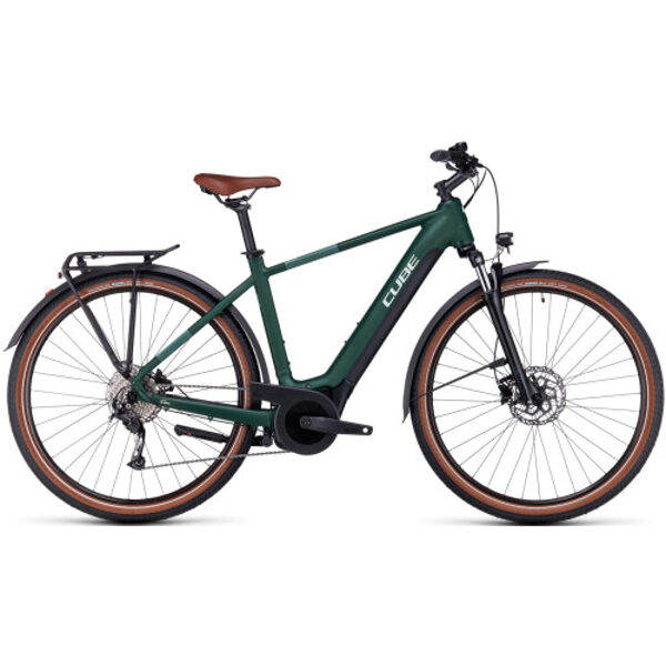Электрический велосипед Cube Touring Hybrid ONE 500 darkgreen'n'green 2023-50 cm / S 631061 - 50 cm - S