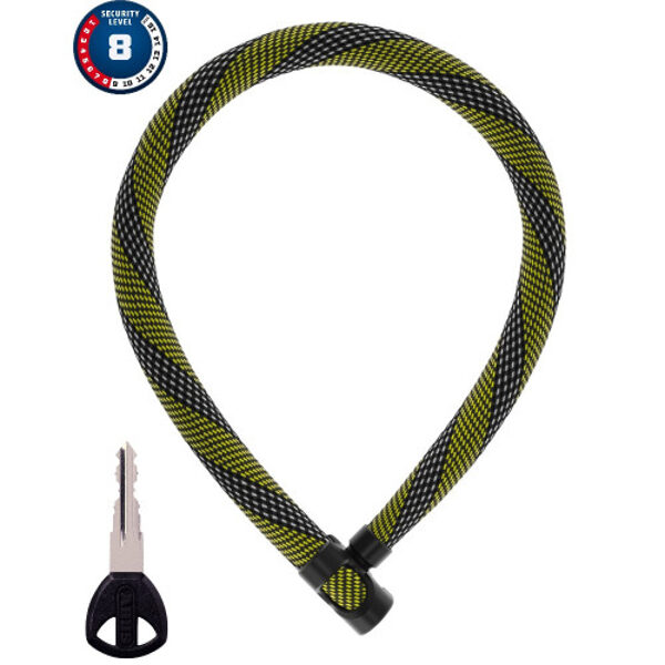 Замок Abus IvyTex 7210/110 racing yellow LOCK226