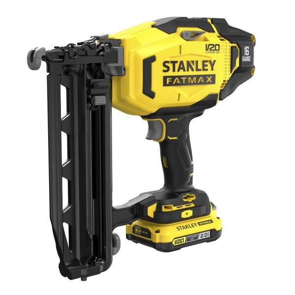 Пистолет для гвоздей Stanley SFMCN616D2K-QW; 18 V; 2x2,0 Ah akum.