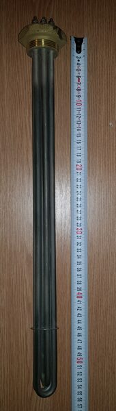 Блок ТЭН электронагревательный элемент для воды 7500W 220V Dm Ø 1 1/2"