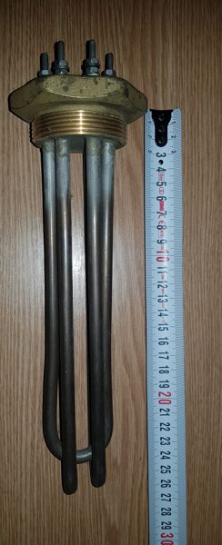 Блок ТЭН электронагревательный элемент для воды 4500W 220V Dm Ø 2"