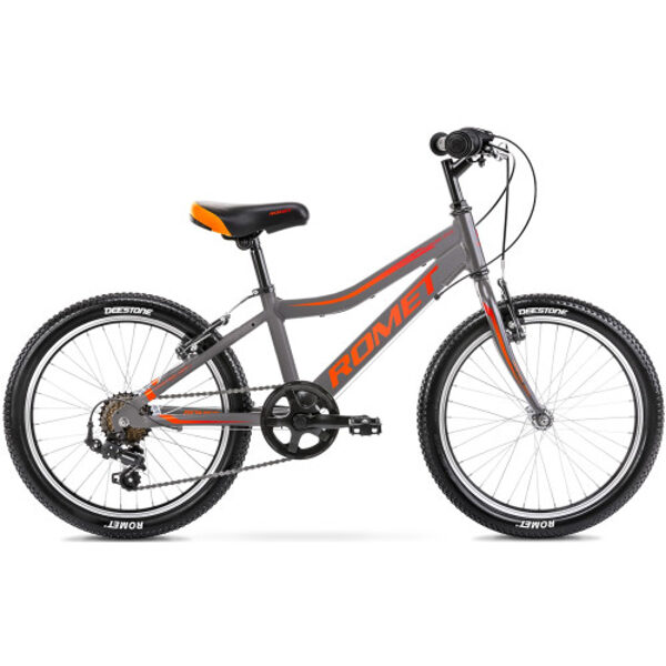 Велосипед Romet Rambler KID 1 20" Alu 2023 graphite-red-orange 2320B65