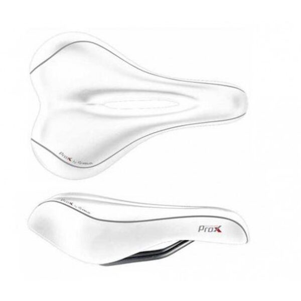 Седло Velo ProX VL-4110 D2 Zone Full Cut GEL white SADL129