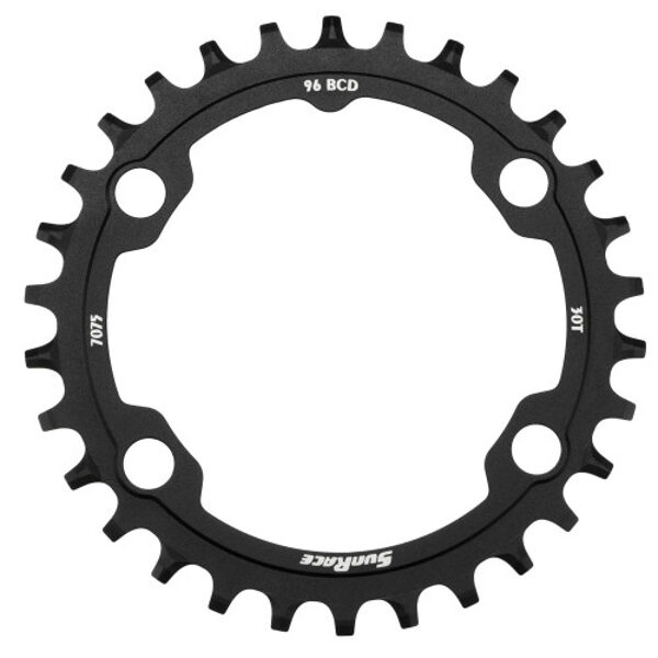 Передняя звезда  SunRace CRMX00 Narrow-Wide Alu 96BCD 10/11/12-speed 38T CHWH126