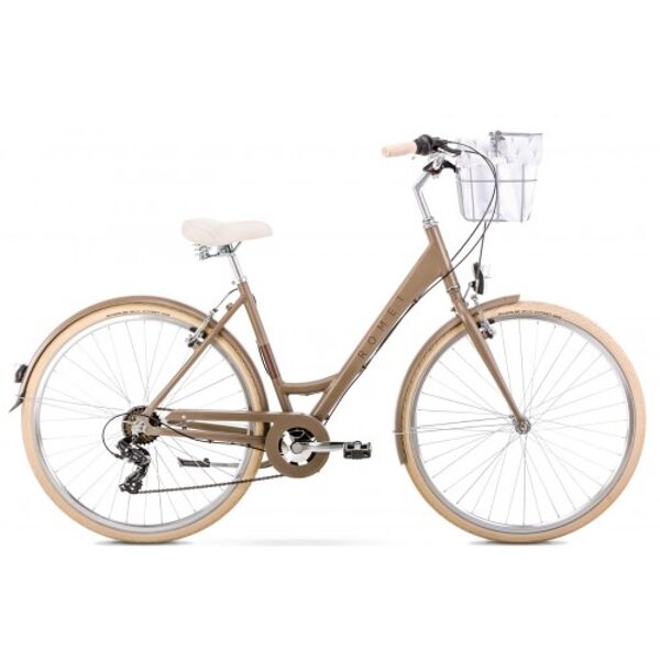 Велосипед Romet Sonata Eco 28" Alu 2022 champagne-18" / M 2228523