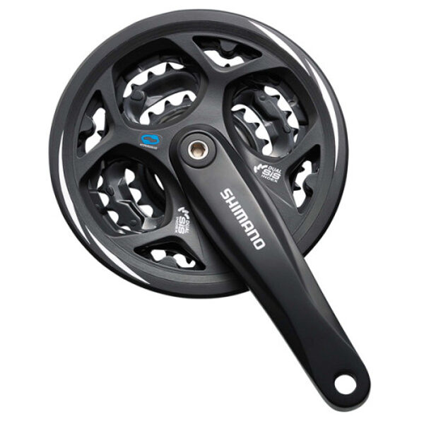 Блок передних звезд Shimano ALTUS FC-M311-42T 175MM 7/8-speed black-42X32X22T EFCM311E222CL