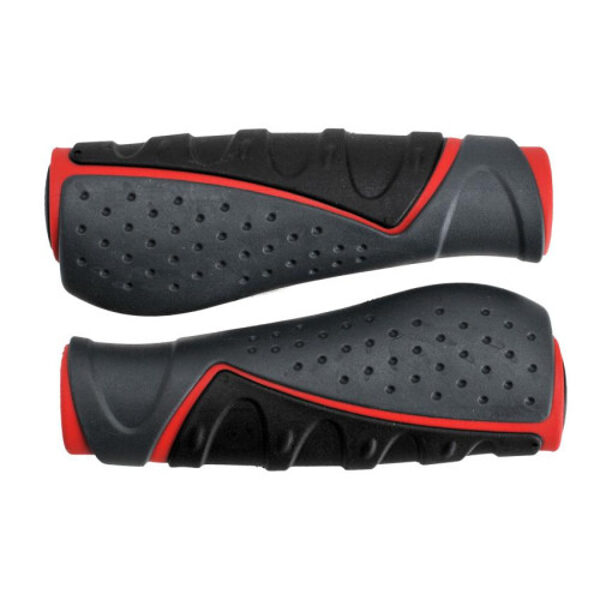 Ручки руля Velo ProX VLG-709AD3 130mm Comfort GEL red-black GRIP90