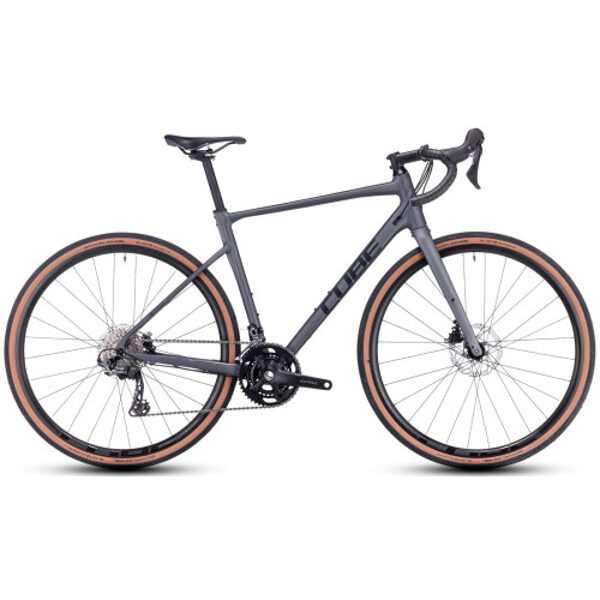 Велосипед Cube Nuroad Race grey'n'black 2023-50 cm / XS  680200 - 50 cm - XS