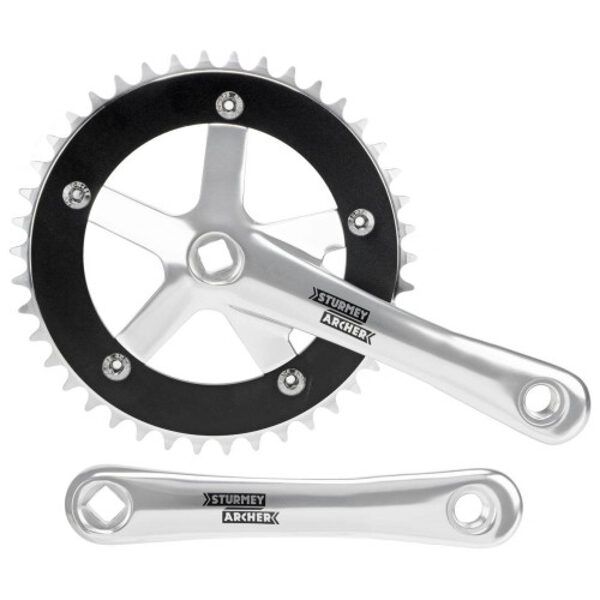 Блок передних звезд Sturmey-Archer 42T 165mm 1-speed silver CHWH136