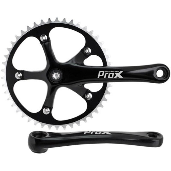 Блок передних звезд ProX Fix Bike Alu 1-speed 46T 170mm black CHWH90