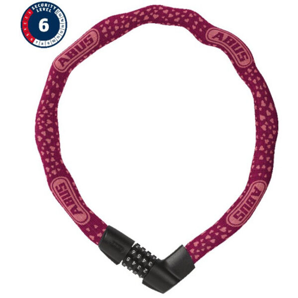  ЗамокAbus Tresor 1385/75 cherry heart LOCK418
