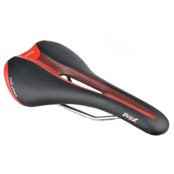 Седло Velo ProX VL-1741 Mars Zone Full Cut black-red SADL258