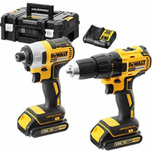 КОМПЛЕКТ DEWALT.COMBO 18 В DCD777 + DCF787 2x2,0 Ач TSTAK II