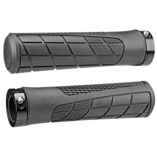 Ручки руля Azimut Engrave Lock 135mm black GRIP302