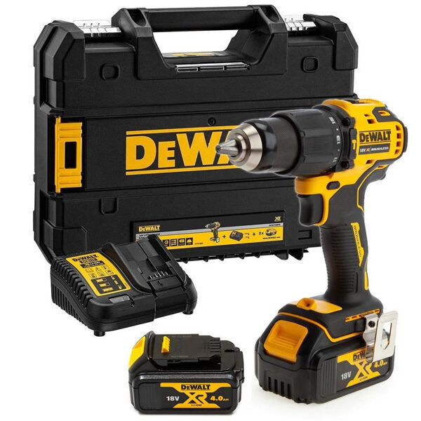 DEWALT УДАРНЫЙ ШУРУПОВЕРТ 18В 65Нм 2x4.0Ач БЕСЩЕТОЧНЫЙ DCD709M2T-QW