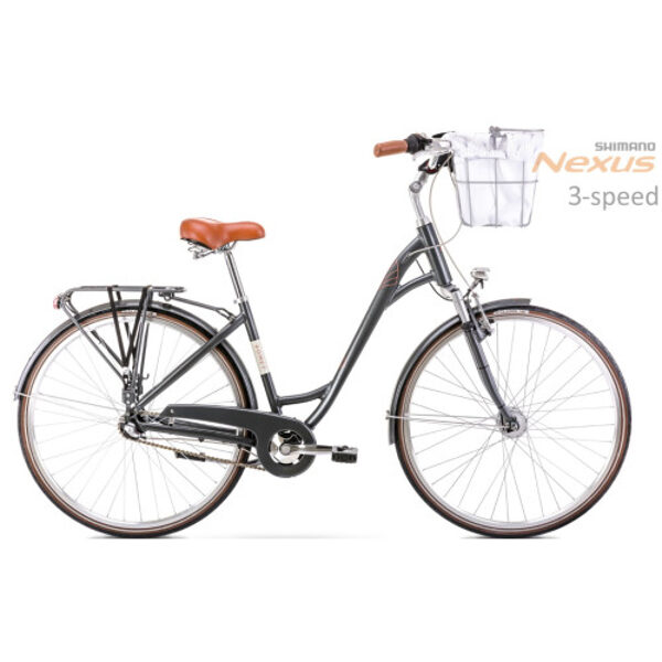 Велосипед Romet Art Deco Classic 28" Alu 2022 grey-18" / M 2228545