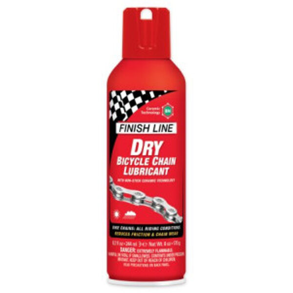 Смазка цепи Finish Line Dry with BN Ceramic aerosol 240ml OILC184
